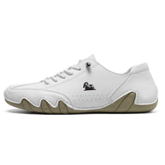 Bootara Men’s Octopus Low-Top Lace-Up Hand-Sewn Martin Boots