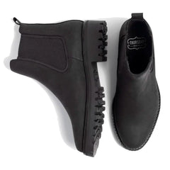 Bootara Women’s Casual Chunky Sole Milear Ankle Boots New Winter Low Cut Round Toe Martin Boots for Cross Border Trade