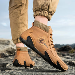 Bootara Men’s Best Selling High-Top Sock Lace-Up Chelsea Boots