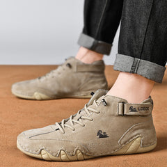 Bootara Men’s Octopus High-Top Microfiber with Fleece Lining Martin Boots