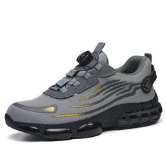 Bootara Men’s ProFlex EH Safety Shoe - Knit Upper Anti-Impact Work Shoes with SpeedDial Closure & Puncture Guard