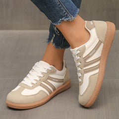 Bootara Women’s Nova Retro Colorblock Sneakers – Casual Lightweight Comfort Trainers (US5–10)