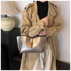 Bootara Women's Polished Commuter Tote - Textured Leather Convertible Work Bag | Spacious Crossbody to Handheld Carryall for Professionals