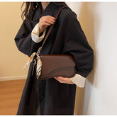 Bootara Women's Magnetic Snap Flap Shoulder Bag – Chic Minimalist Crossbody, Top-Handle & Underarm Bag for Work Commute, Versatile Elegant Purse