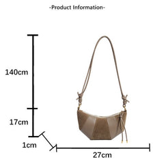 Bootara Women's Puff Luxe Dual-Texture Hobo - Vegan Leather & Sueded Matte Crossbody - Retro Curated Silhouette