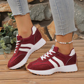 Bootara Women's Athena Curve Chunky Retro Runner Sneakers – Extended-Size Vintage Dad Walking Shoes with Sculpted Waist (US 5–11.5)