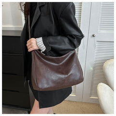 Bootara Women's Retro Tote Bag Trendy Niche Crossbody & Shoulder Bag for Commuting