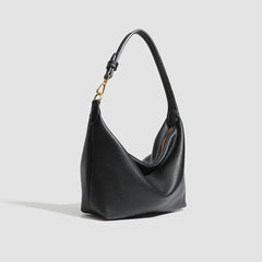 Bootara Women's Metro Pebble Hobo - Spacious Pebbled Leather Commuter - Convertible Shoulder Sling