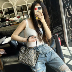 Bootara Women’s Reversible Chevron Mini Satchel — Dual-Sided Artisan-Woven Tote with Top Handle & Convertible Strap