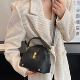 Bootara Women's Pebbled Leather Mini Tote Bag - Versatile Crossbody & Shoulder Bag | Minimalist Luxury Design