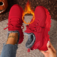 Bootara Women's Cozy-Tech Sneaker Snow Boots - Plush Lined, Warm & Lightweight (US 4-11)