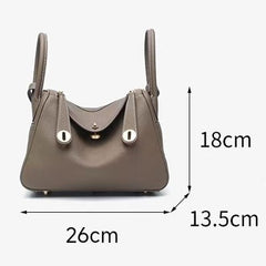 Bootara Women's Orsay Pebbled Bucket — Artisan-Stitched Top-Grain Leather Tote with Convertible Carry & Structured Silhouette