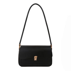 Bootara Women’s French Asymmetric Clutch – Textured Underarm Shoulder Bag with Buckle