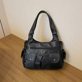 Bootara Women's Large Capacity Crossbody Bag - Premium Leather Underarm Purse for Commuter, Travel & Work, Adjustable Strap & Anti-Theft Design