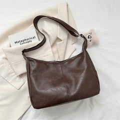 Bootara Women's Retro Tote Bag Trendy Niche Crossbody & Shoulder Bag for Commuting