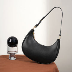 Bootara Women's Crescent Moon Hobo Bag — Effortlessly Versatile Underarm Purse with Refined Details