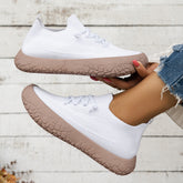 Bootara Women's Aria Knit Slip-On Walking Sneakers β Platform Gum Sole Comfort Shoes (US 5β10.5)