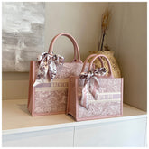 Bootara Women's Embroidered Commuter Tote Bag – Versatile Premium Shoulder Bag for Daily Errands, Shopping & Stylish Outings