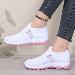 Bootara Avenleigh White knit slip-on sneakers - detail 1
