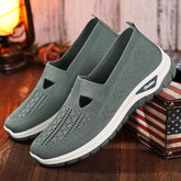 Bootara Women’s ComfyGo Slip-On Breathable Mesh Sneakers – Soft Sole Casual Shoes (US 5–11)