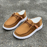 Bootara Large size casual shoes spring and autumn new flat-soled low-top loafers for women