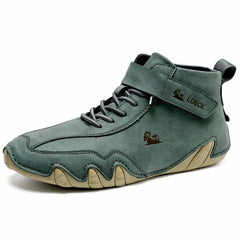 Bootara Men’s Octopus High-Top Lace-Up Hand-Sewn Martin Boots