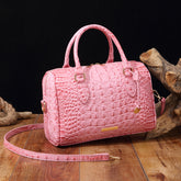 Bootara Women's Vintage Crocodile-Embossed Crossbody Bag – Travel-Ready Underarm Handbag