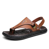 Bootara Drift Men’s 2-Way Summer Sandals – Convertible Slides with Adjustable Backstrap (US7-13)