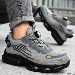 Bootara Men’s ProFlex EH Safety Shoe - Knit Upper Anti-Impact Work Shoes with SpeedDial Closure & Puncture Guard