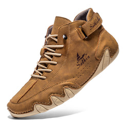 Bootara Men’s Octopus High-Top Lace-Up Ankle Boots