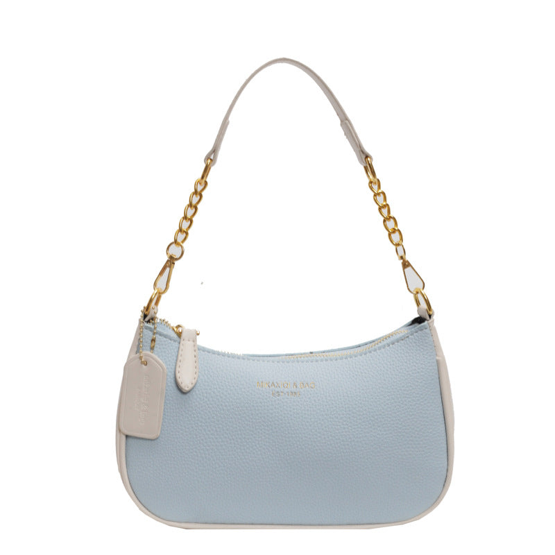 Bootara Women's Artisan Crescent Crossbody Bag - Versatile Shoulder Bag with Chain Strap & Convertible Carry