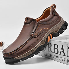 Bootara Hot-Selling Men's Leather Loafers – 2025 Spring New Style Slip-On Shoes
