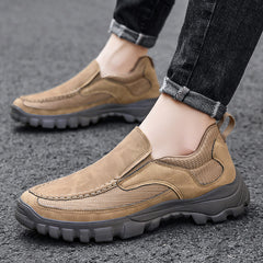 Bootara New Men’s Casual Loafers – Comfortable & Lightweight Walking Shoes, Slip-On Men’s Leather Loafers, Easy-to-Wear Casual Footwear