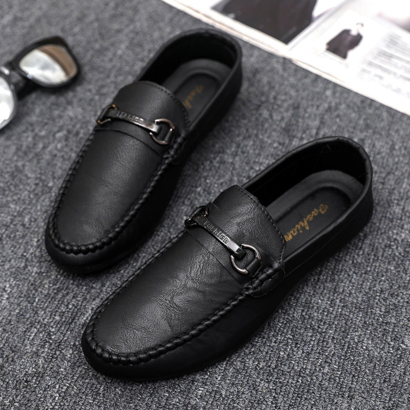 Bootara Men's Premium Leather Loafers – Soft Sole, Durable, Stylish Slip-On Casual Shoes for Business & Leisure