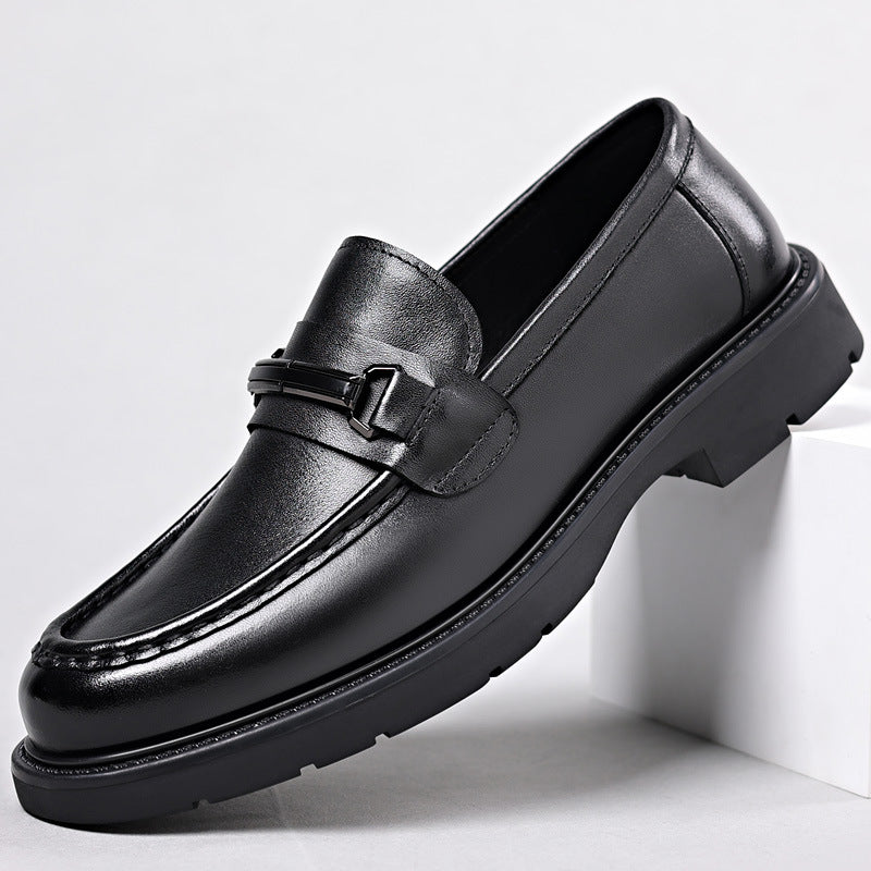 Bootara Men's Premium Leather Loafers - Stylish, Comfortable, and Slip-Resistant Casual Business Shoes