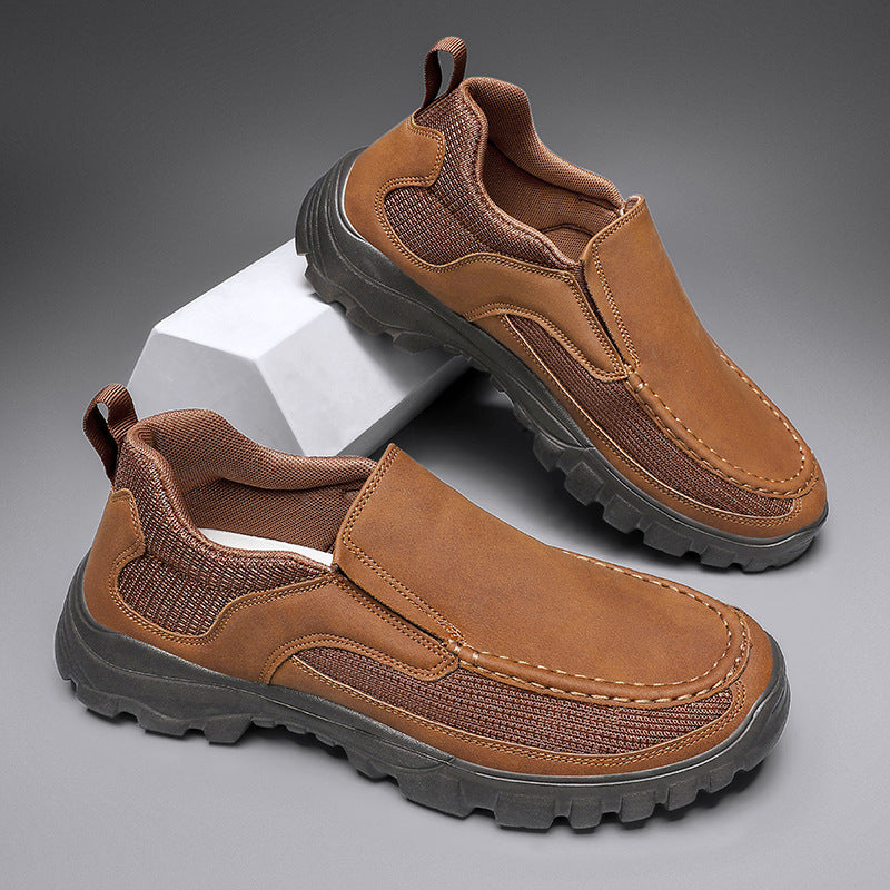 Bootara New Men’s Casual Loafers – Comfortable & Lightweight Walking Shoes, Slip-On Men’s Leather Loafers, Easy-to-Wear Casual Footwear