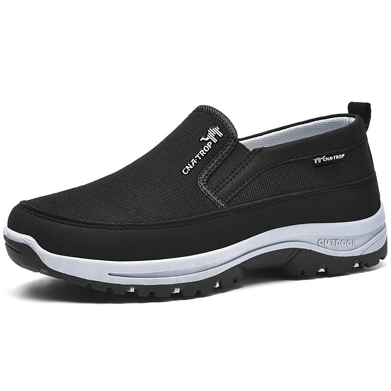 Bootara Men's Breathable Slip-On Outdoor Shoes – Lightweight and Durable Walking Loafers for Everyday Comfort