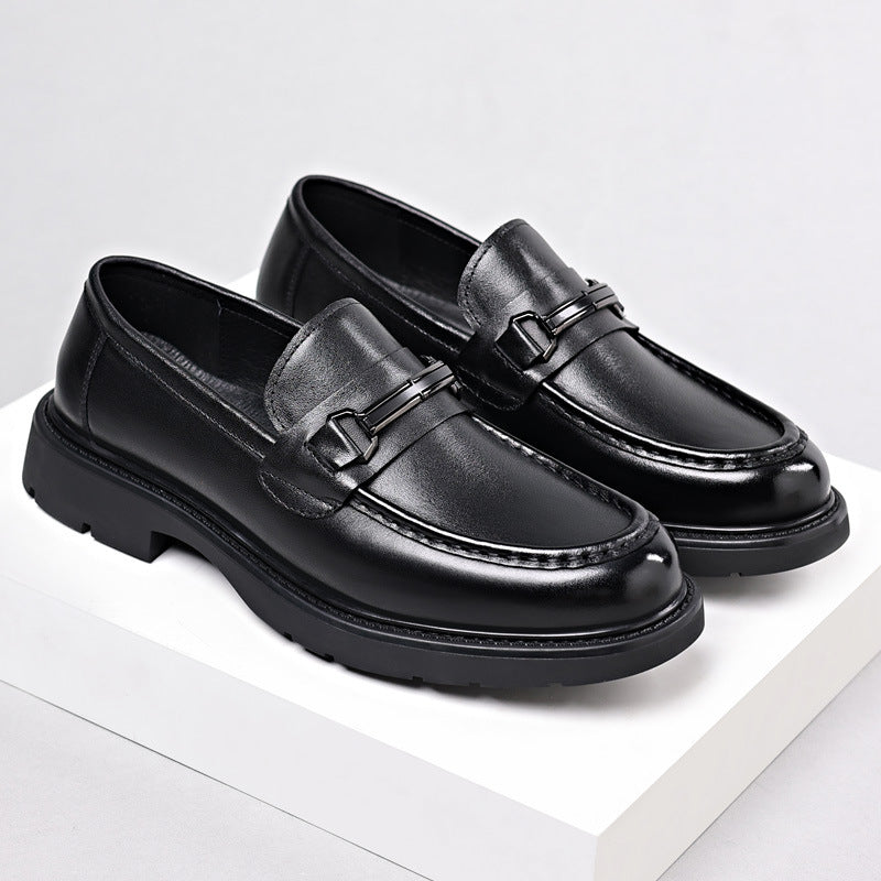 Bootara Men's Premium Leather Loafers - Stylish, Comfortable, and Slip-Resistant Casual Business Shoes