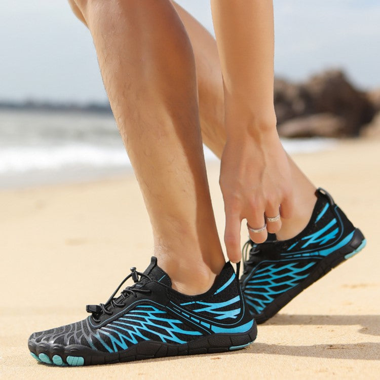 Bootara Men’s & Women’s Outdoor Toe Water Shoes for Hiking, Swimming, Cycling, Beach, & Fitness Activities