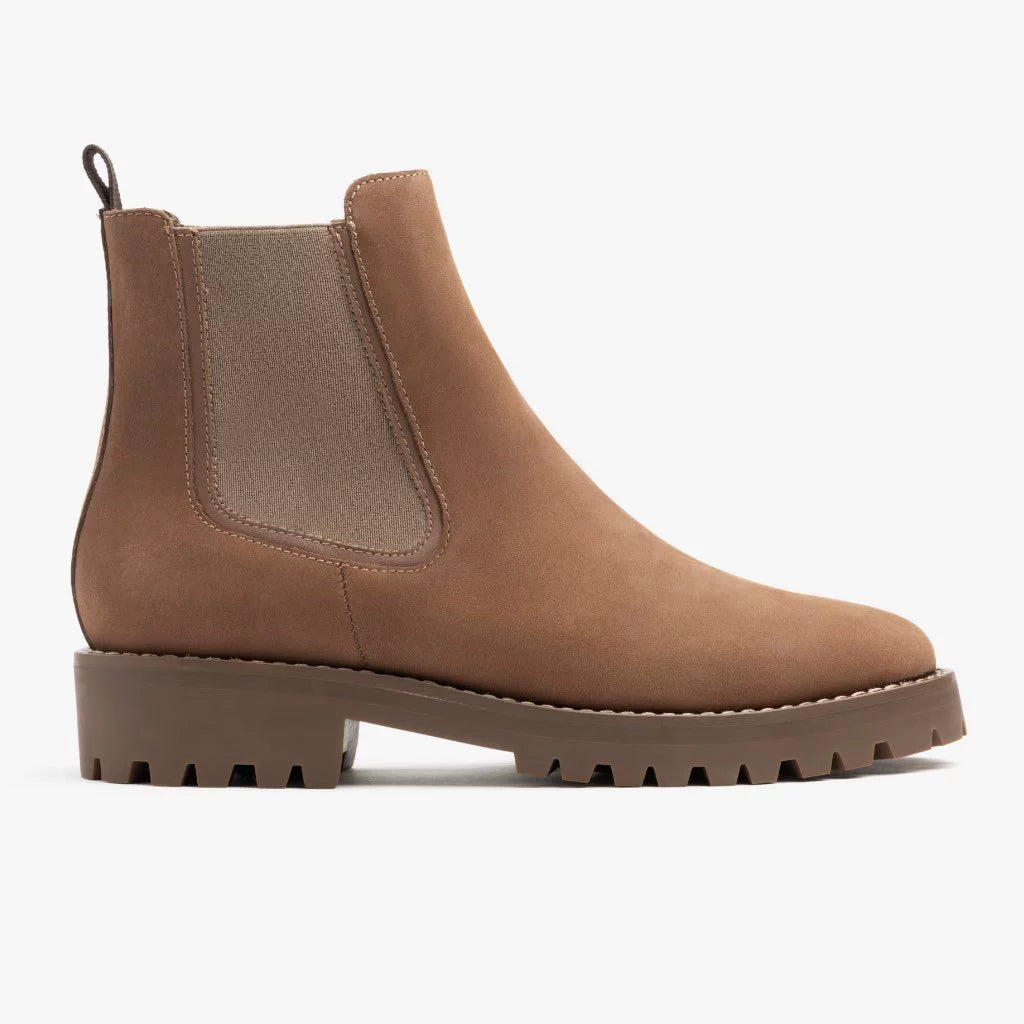 Bootara Women’s Casual Chunky Sole Milear Ankle Boots New Winter Low Cut Round Toe Martin Boots for Cross Border Trade