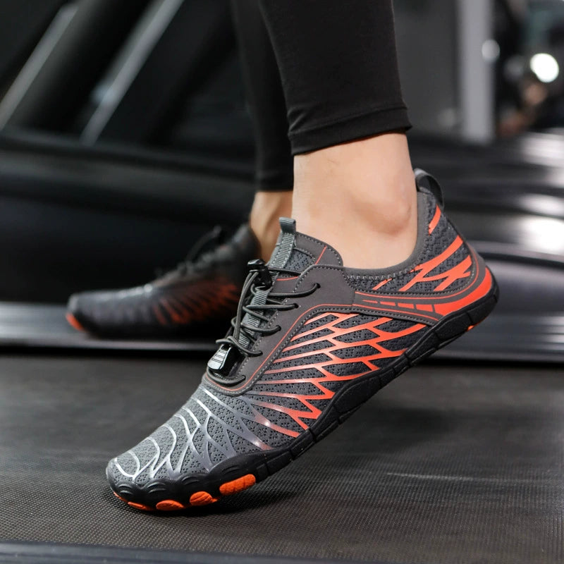 Bootara Men’s & Women’s Outdoor Toe Water Shoes for Hiking, Swimming, Cycling, Beach, & Fitness Activities