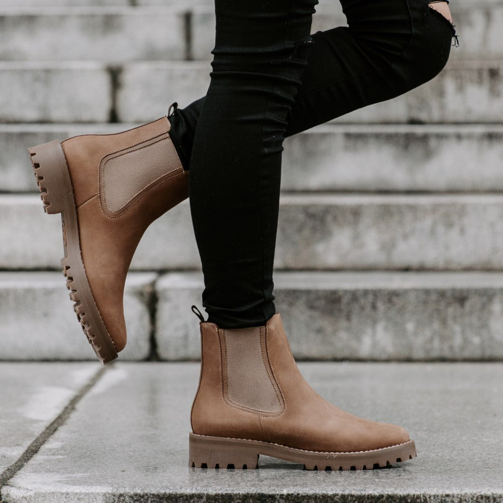 Bootara Women’s Casual Chunky Sole Milear Ankle Boots New Winter Low Cut Round Toe Martin Boots for Cross Border Trade