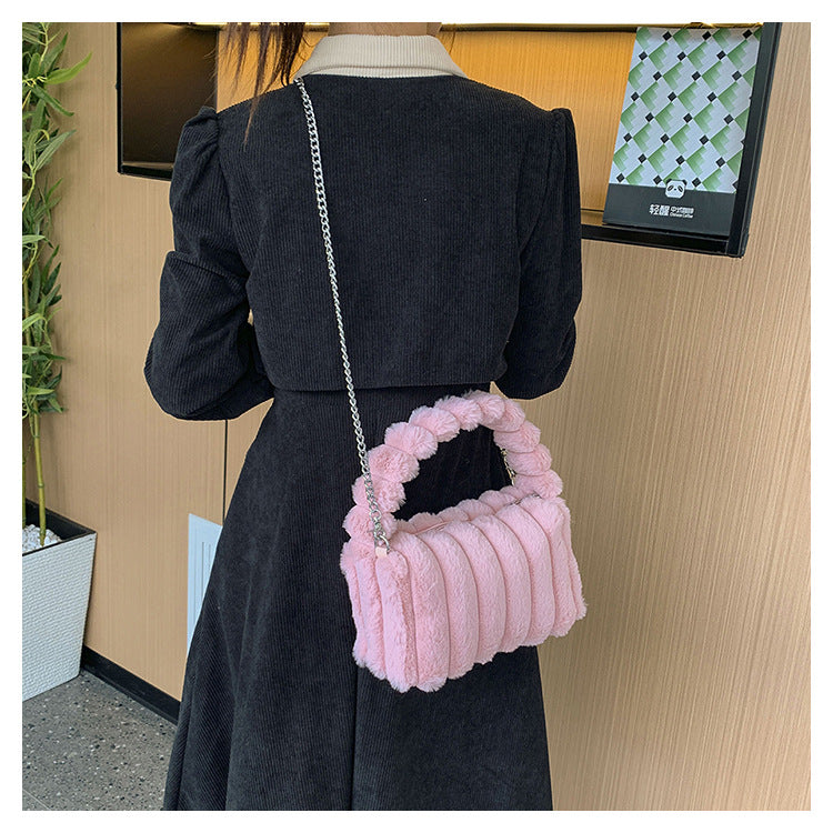 Bootara Women‘s Plush Tote & Crossbody Bag – Cloud-Like Soft Minimalist Purse for Everyday Chic