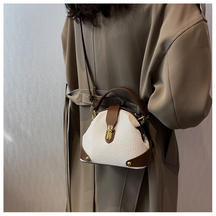 Bootara Women's Pebbled Leather Mini Tote Bag - Versatile Crossbody & Shoulder Bag | Minimalist Luxury Design