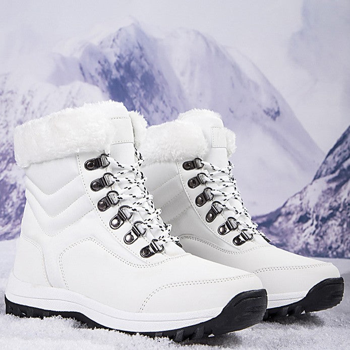 Bootara Unisex Snow Boots - Thermal Fleece Lined Winter Shoes with Non-Slip Sole (US 5-11)