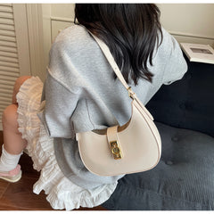 Bootara Women's Crescent Sculpt Shoulder Bag - Indie-Design Underarm Bag | Refined & Viral-Worthy