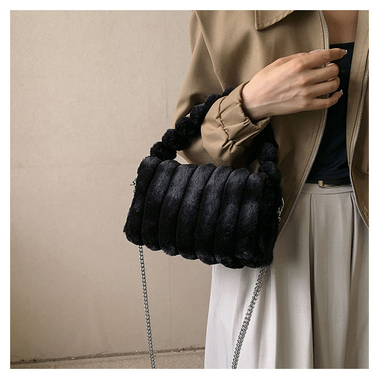 Bootara Women‘s Plush Tote & Crossbody Bag – Cloud-Like Soft Minimalist Purse for Everyday Chic