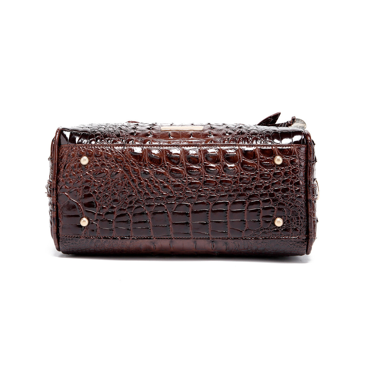 Bootara Women's Vintage Crocodile-Embossed Crossbody Bag – Travel-Ready Underarm Handbag
