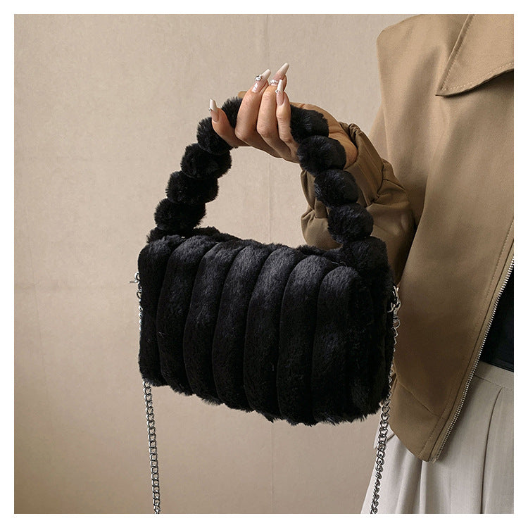 Bootara Women‘s Plush Tote & Crossbody Bag – Cloud-Like Soft Minimalist Purse for Everyday Chic