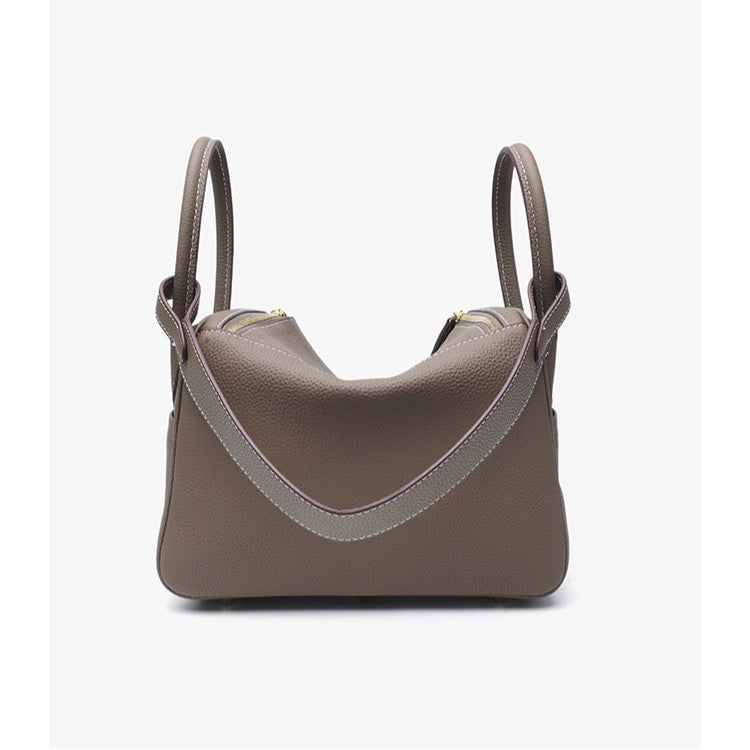 Bootara Women's Orsay Pebbled Bucket — Artisan-Stitched Top-Grain Leather Tote with Convertible Carry & Structured Silhouette